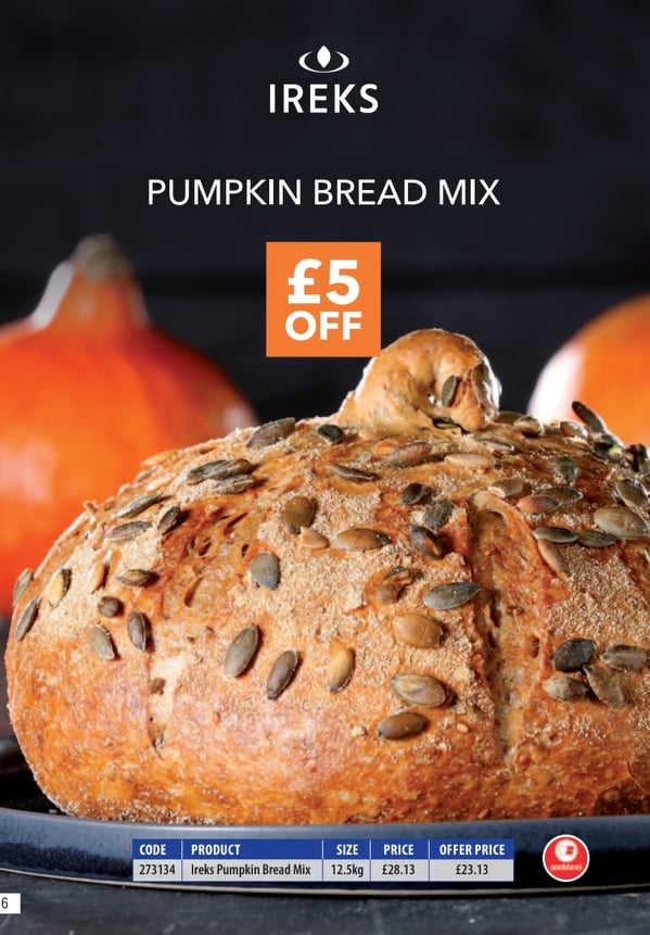 Image for £5 Off Ireks Pumpkin Bread Mix