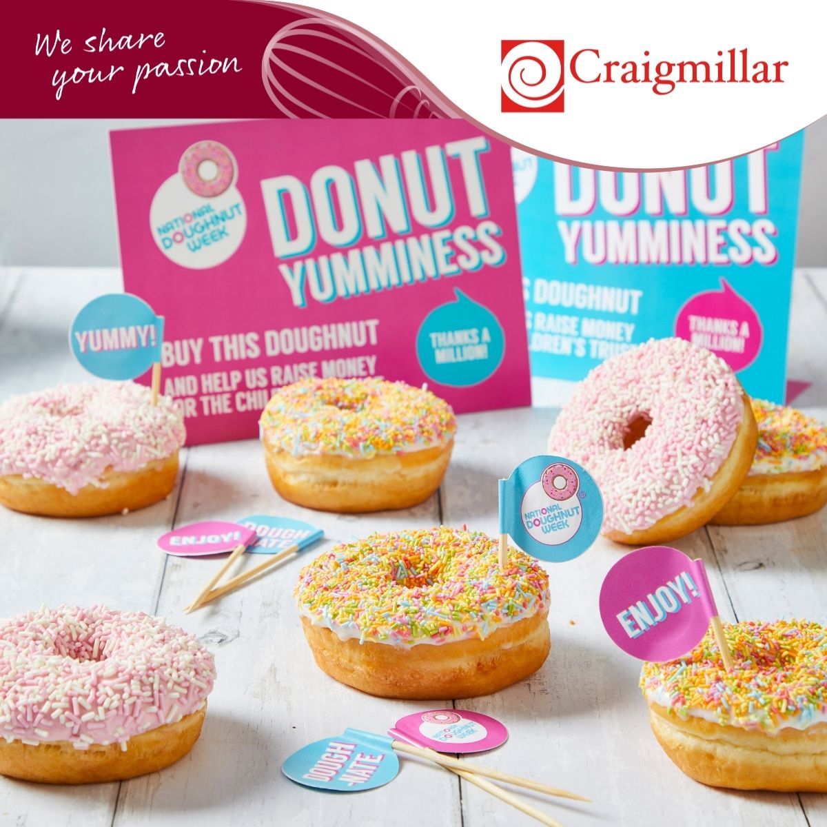 Image for £5 Off CraigMillar's Doughnut Concentrate